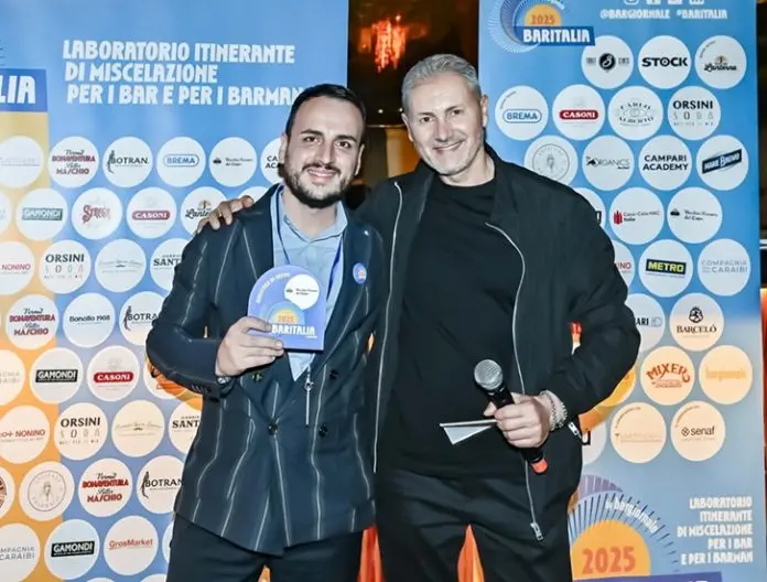 Da Pizzo a Venezia per la finale di Baritalia 2025: nuovo successo per il re\u00A0calabrese dei bartender Fortunato Schiavone