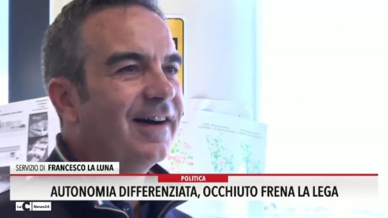 Autonomia differenziata Occhiuto frena la Lega