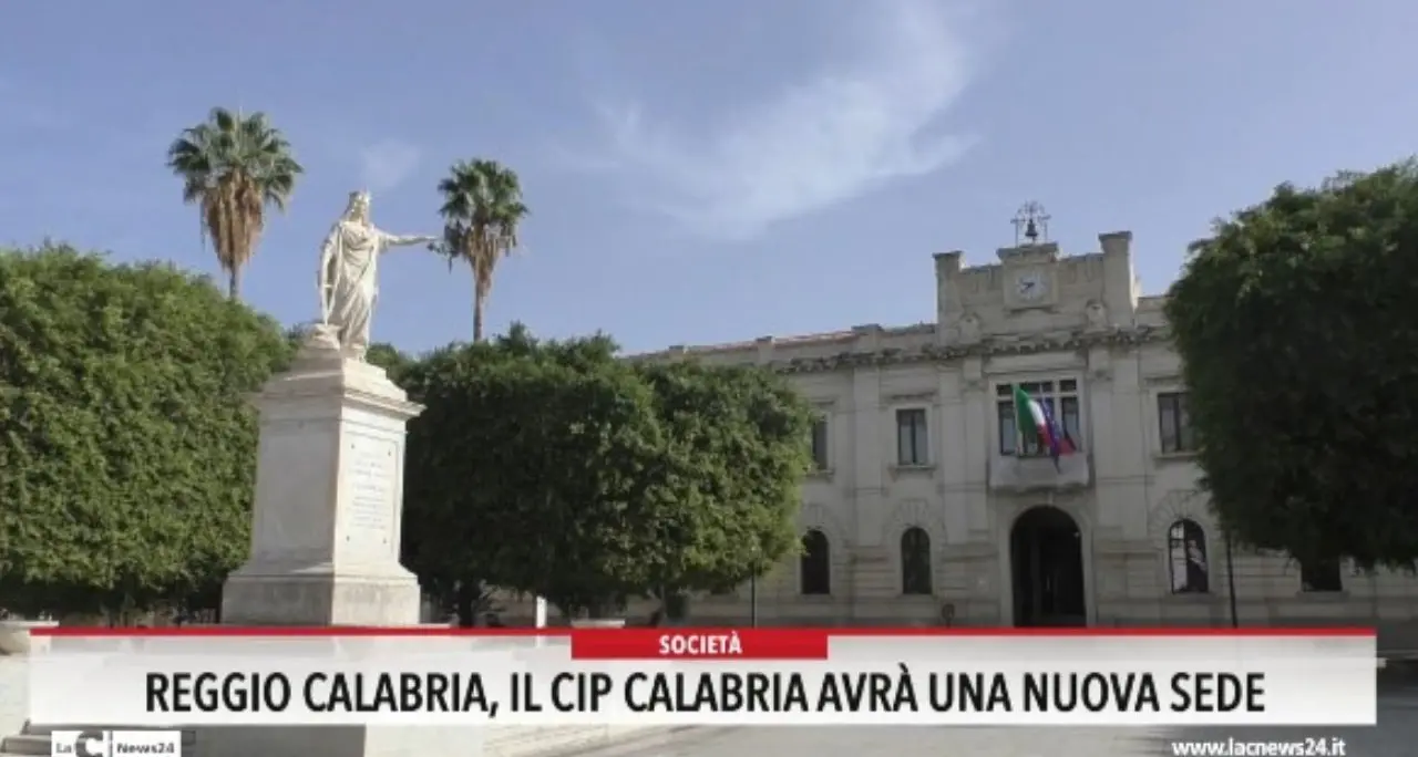 Reggio, il Cip Calabria avrà una nuova sede