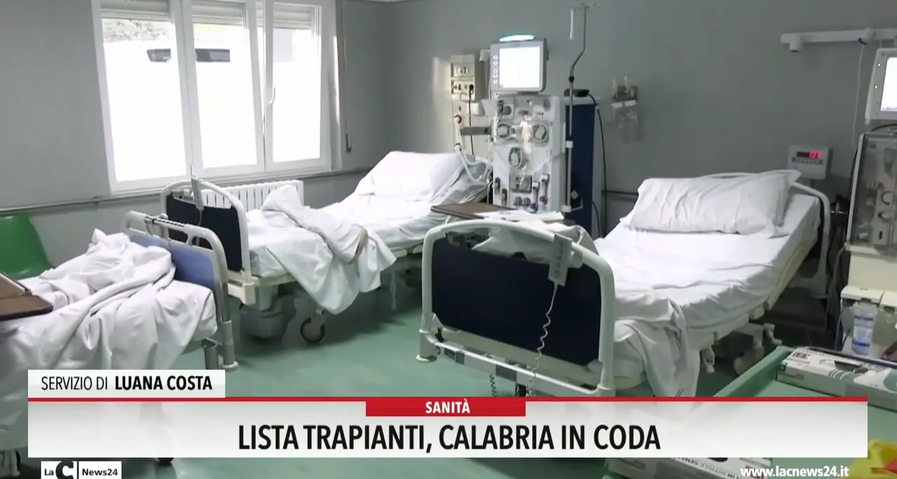 Lista trapianti, Calabria in coda