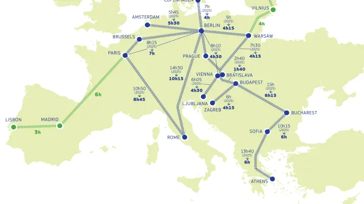 Alta velocità, anche l’Europa si ferma a Eboli: nel piano fino al 2030 il Sud è tagliato fuori\n