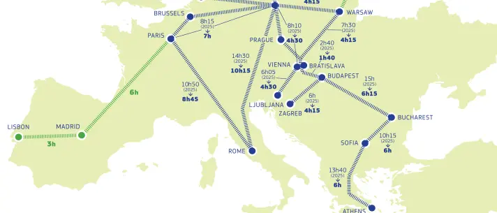 Alta velocità, anche l’Europa si ferma a Eboli: nel piano fino al 2030 il Sud è tagliato fuori\n