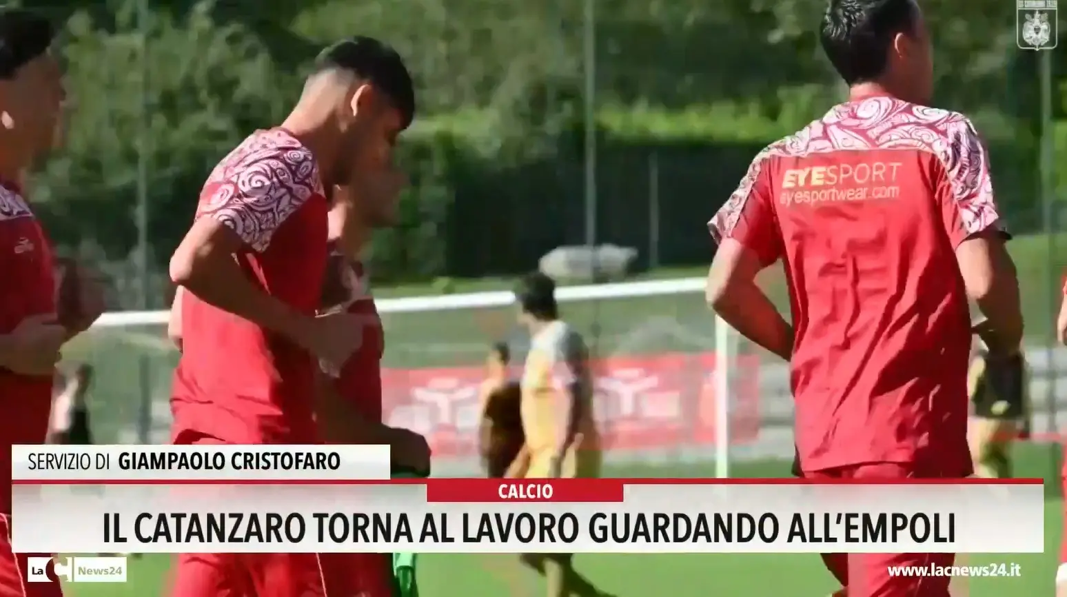 Il Catanzaro torna al lavoro guardando all'Empoli