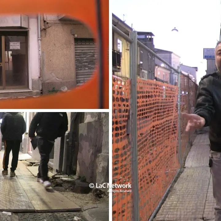 A Vibo commercianti prigionieri dei cantieri, a rischio anche il secondo Natale: «È un disastro, siamo allo stremo»\n\u00A0\n