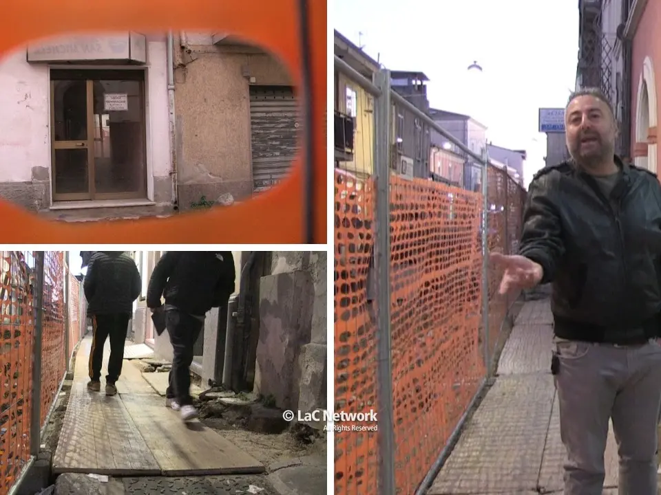 A Vibo commercianti prigionieri dei cantieri, a rischio anche il secondo Natale: «È un disastro, siamo allo stremo»