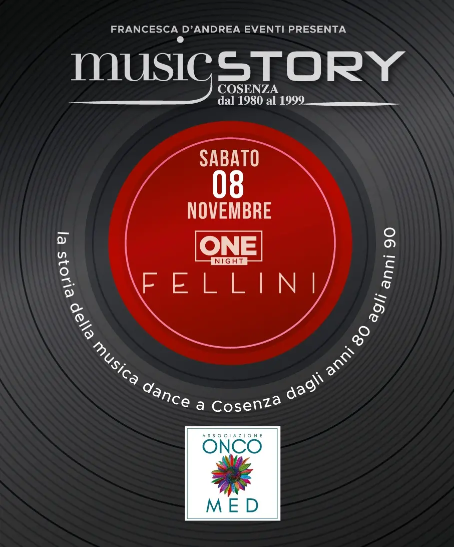 “Music Story”, la storia della dance cosentina in una notte di musica e solidarietà