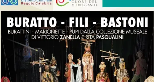 Reggio, dal 8 al 27 novembre 2025 il Castello Aragonese ospita la mostra “Buratto, Fili, Bastoni”\n