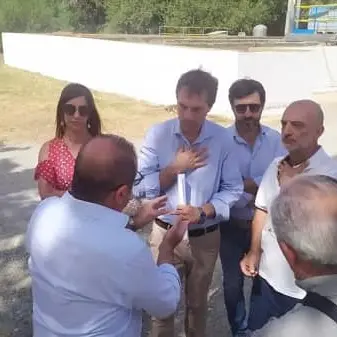 Depuratore, sopralluogo e prime mosse di Fiorita