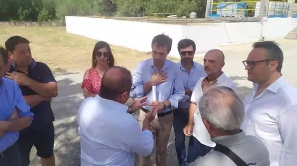 Depuratore, sopralluogo e prime mosse di Fiorita