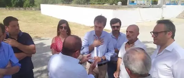 Depuratore, sopralluogo e prime mosse di Fiorita