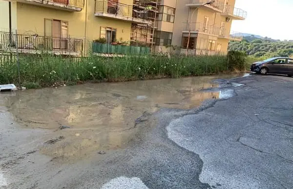 Acqua, Parisi: \"Perdita di lunga data in via Miraglia\"