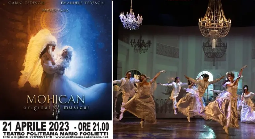 Politeama, venerdì anteprima nazionale del musical 'Mohican'