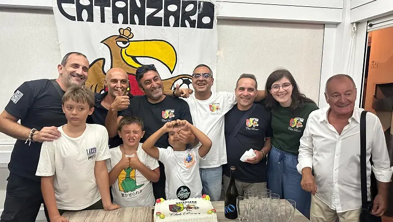 Festa di primo compleanno per il \"Catanzaro Club Roma\"