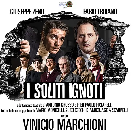 \"I soliti ignoti\" di Marchioni ripartono dal Politeama di Catanzaro