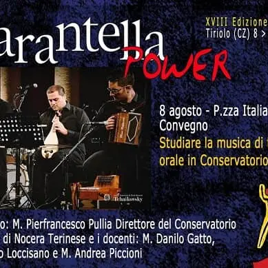 Parte Tarantella Power con Pullia, Prestia ed i Modena City Rambles