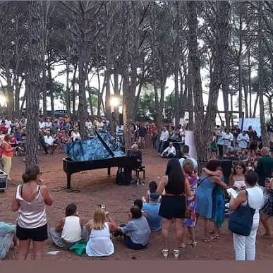 Tanta gente in Pineta a Giovino per il jazzista Rea - VIDEO