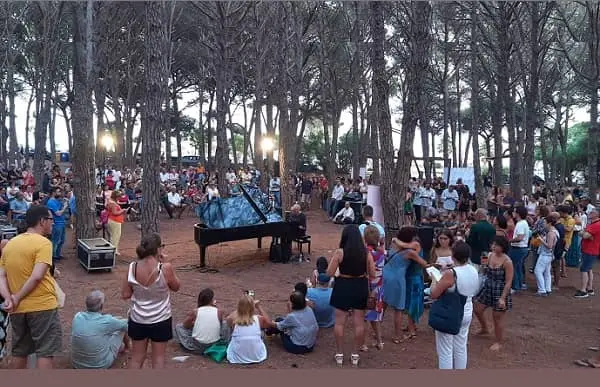 Tanta gente in Pineta a Giovino per il jazzista Rea - VIDEO