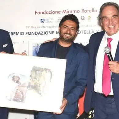 Venezia, Premio Fondazione Rotella assegnato a Oliver Stone