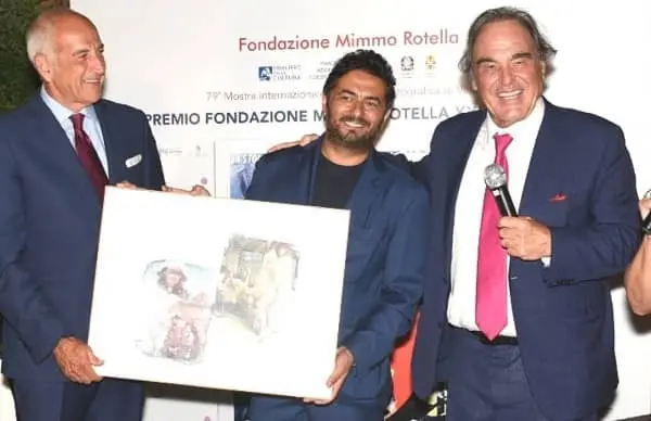 Venezia, Premio Fondazione Rotella assegnato a Oliver Stone