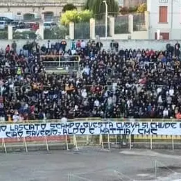 Un Ceravolo listato a lutto applaude vittoria su J. Stabia - VIDEO