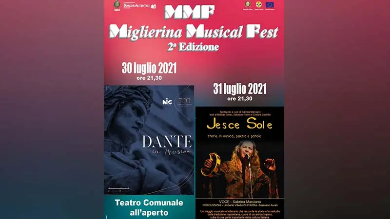 Miglierina Musical Fest confermato per il 30 e 31 luglio 2021