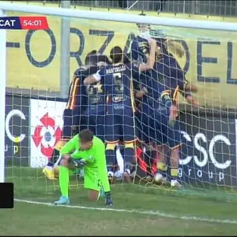 Catanzaro più forte delle assenze: Fazio affonda il Monterosi - VIDEO