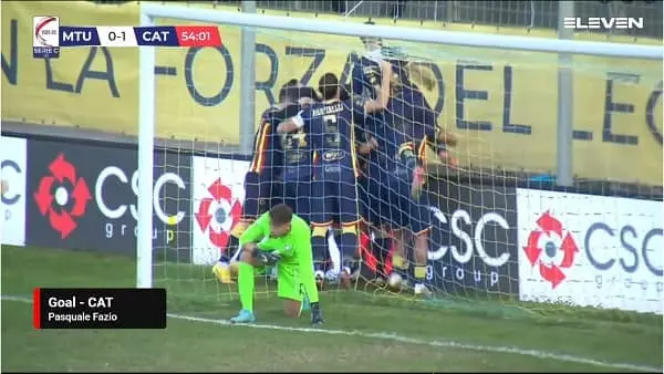 Catanzaro più forte delle assenze: Fazio affonda il Monterosi - VIDEO