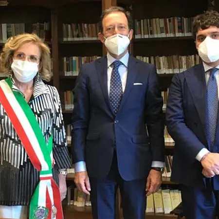 L’ambasciatore tedesco Elbling ricevuto dal presidente Polimeni e dall’assessore Carrozza