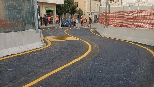Lavori metro: riaperta al traffico la strada di S. Maria