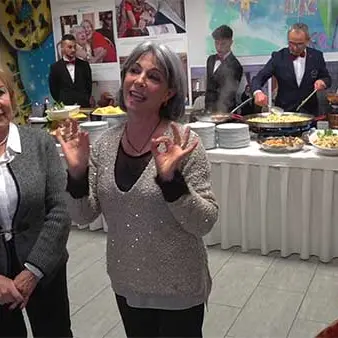 Auguri e pranzo solidale al centro demenza Ra.Gi - VIDEO