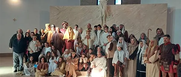 Parrocchia Giovino, gran successo del presepe 'recitato'