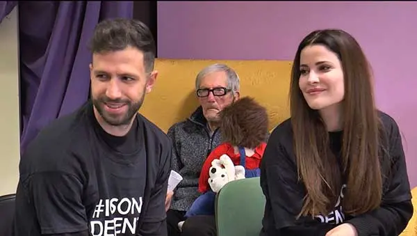 Ra.Gi, l'impegno di bomber Iemmello ed attrice Gorietti