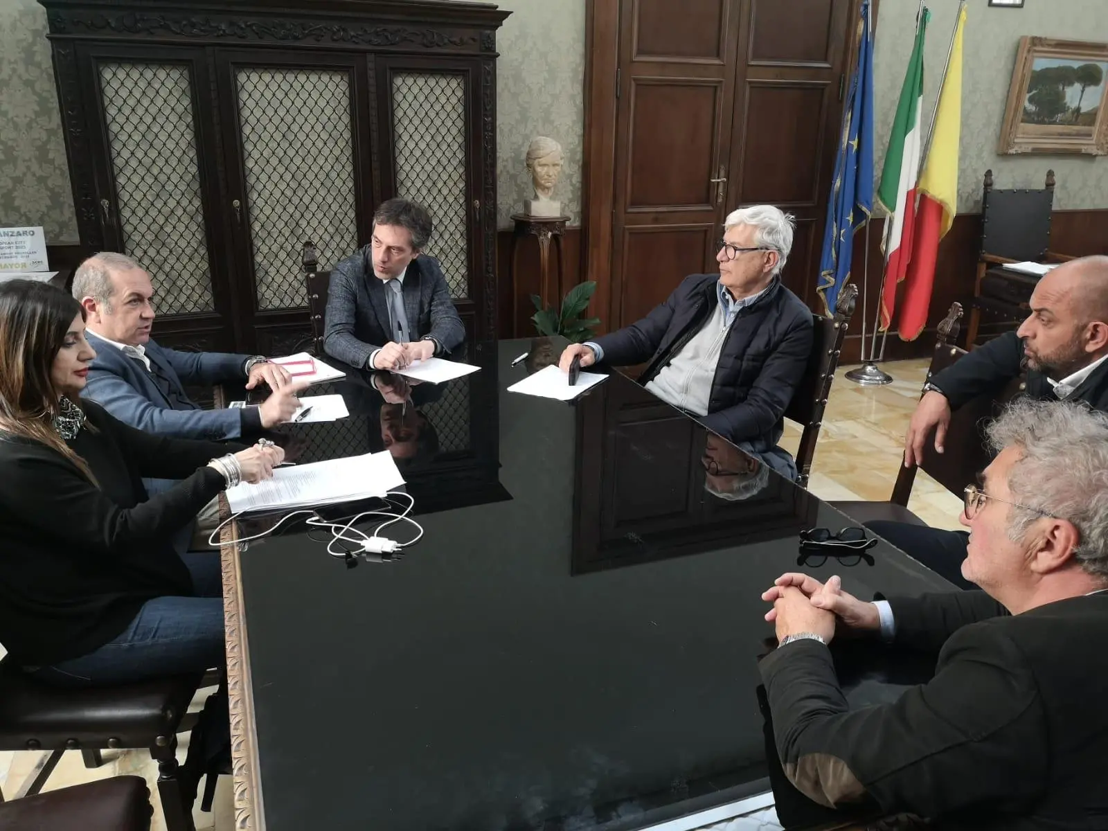 Riunione per lavori al Ceravolo: ecco le opere concordate