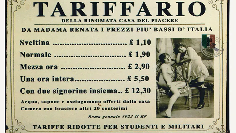 Le case di piacere catanzaresi: luoghi, frequentatori e curiosità