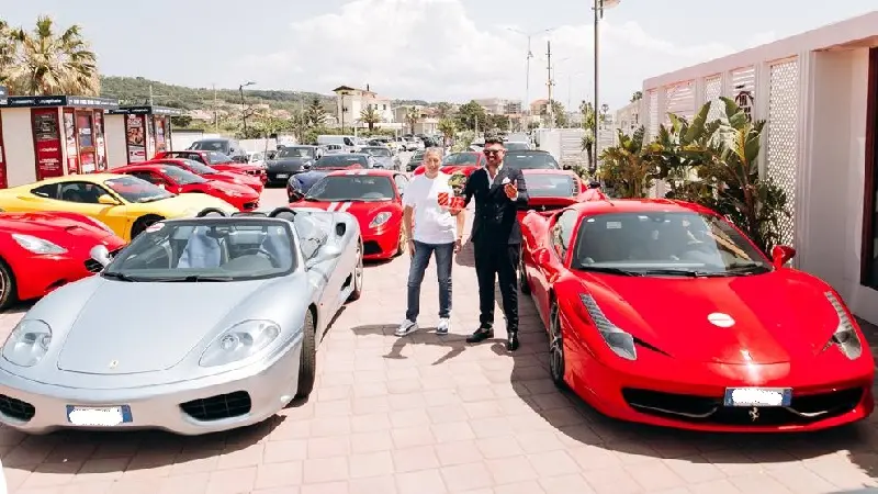 Memorial Zerilli, festa Ferrari al Riva Restaurant di Falerna