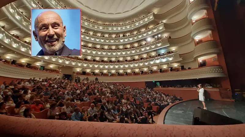 Primo comico al Festival d'Autunno: Battista diverte il Politeama