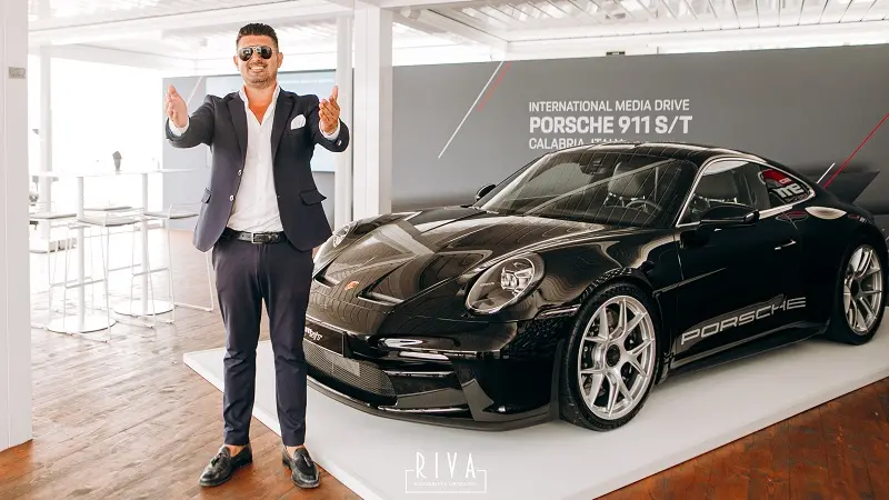 Porsche sceglie Riva's di Falerna per presentare la 911 S/T