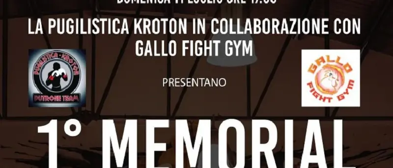 Pugilato, 1° memorial Giardinelli allo SportVillage