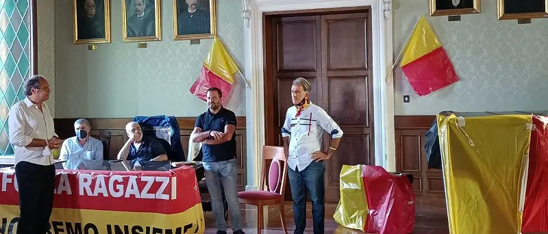Il 'capostorico' Simmaco ha presentato il suo \"1929 volte giallorosso\"
