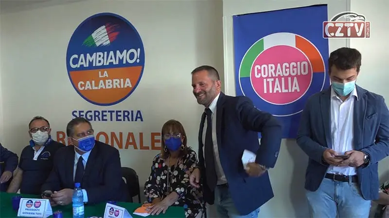 Elezioni, Frank Santacroce candidato con Cambiamo! VIDEO