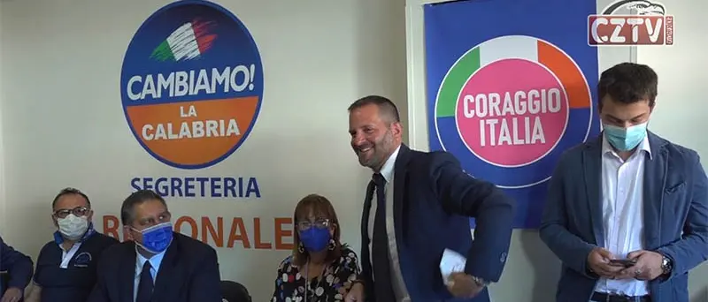 Elezioni, Frank Santacroce candidato con Cambiamo! VIDEO