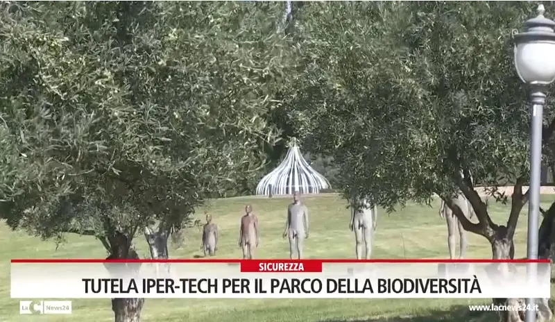 Il Parco della Biodiversità diventa hi-tech per sicurezza ed informazioni - VIDEO