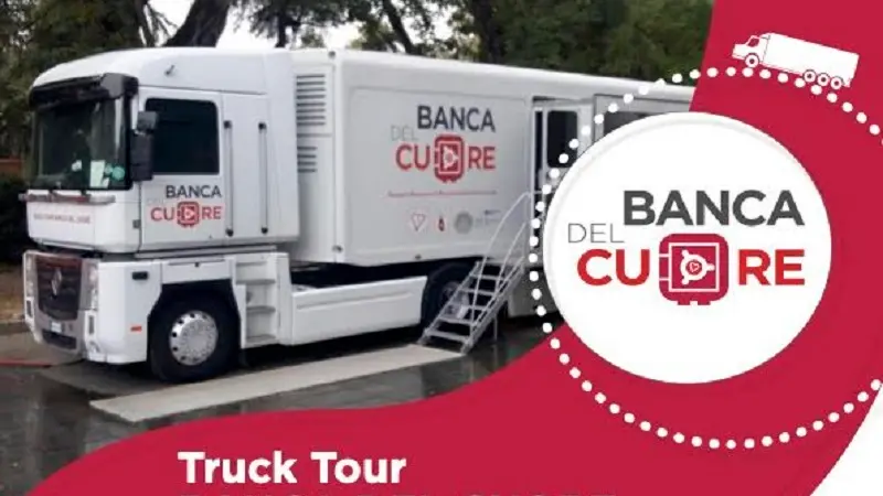 Per tre giorni in Piazza Prefettura il Truck Tour Banca del Cuore