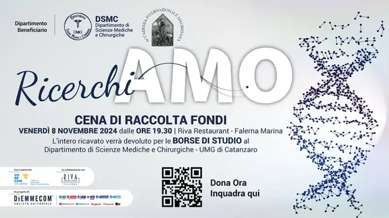 Una cena al Riva per sostenere la ricerca scientifica dell'UMG