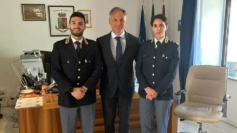 Caravolo e Travagliante, due nuovi funzionari alla Questura