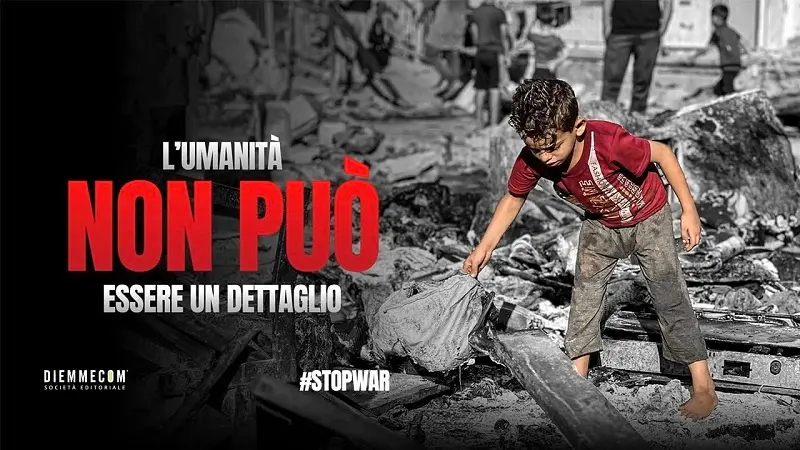 \"Le scelte di ognuno definiscono chi siamo: contro ogni guerra!\"