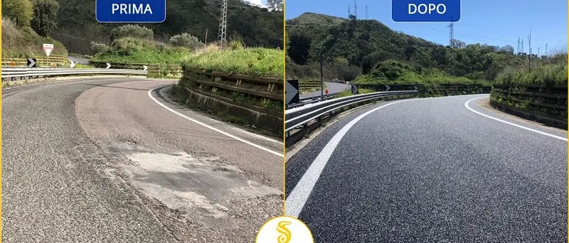Completata pavimentazione SS 280 Due Mari Catanzaro-Lamezia