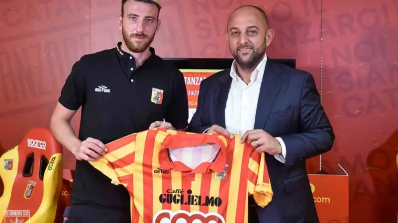 US Catanzaro, ufficale arrivo dell'attacante Pietro Cianci