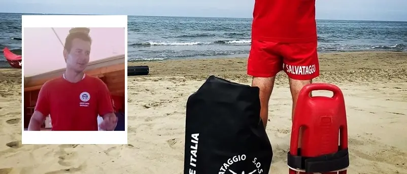 Salvamento a Giovino, bagnino deriso sui social replica ai 'leoni da tastiera'