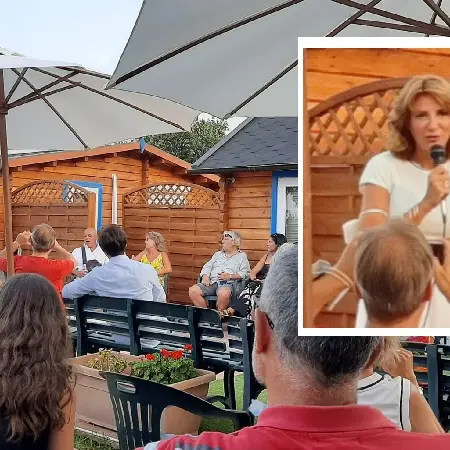 Primavera della Calabria, Anna Falcone dagli amici di Montepaone